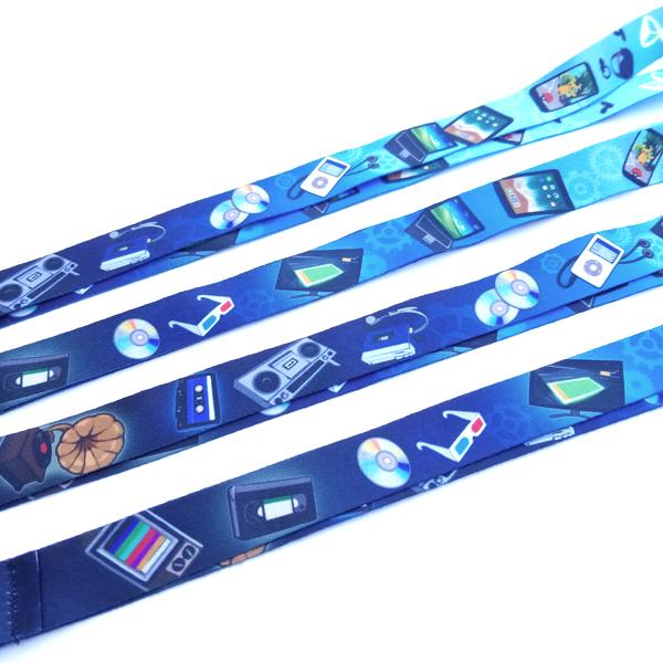 Evolution of Visual and Audio Technology Lanyard