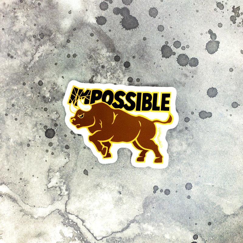 Possible Bull Sticker