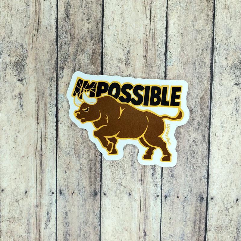 Possible Bull Sticker