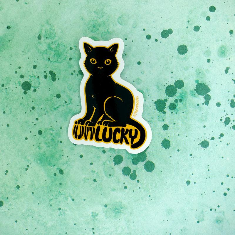 Lucky Cat Sticker