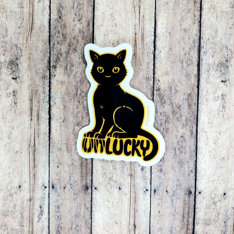 Lucky Cat Sticker