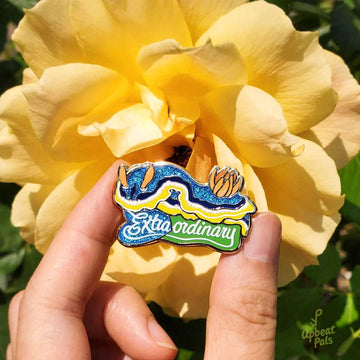 Extraordinary Nudibranch Lapel Pin