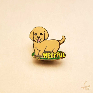 Helpful Puppy Enamel Pin