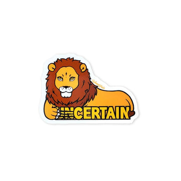 Certain Lion Sticker