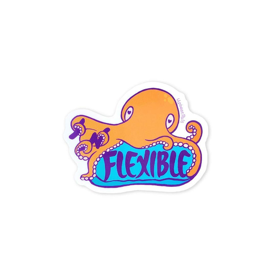 Flexible Octopus Sticker