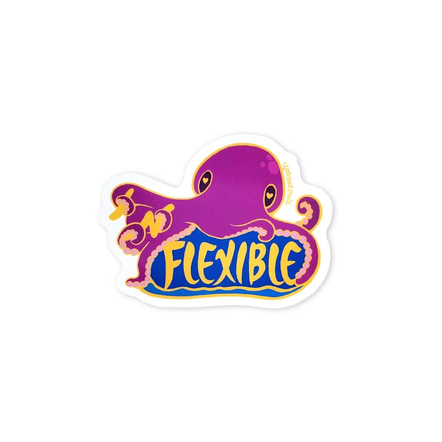 Flexible Octopus Sticker